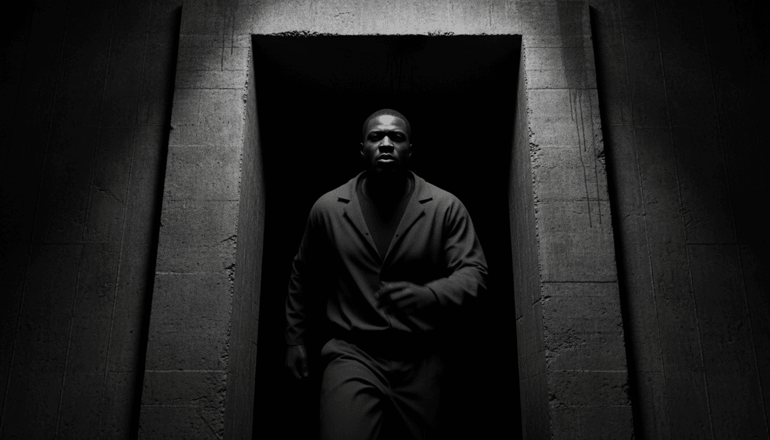 IA analysant le rythme dynamique et la narration lyrique de 'Walk… Before You Fly!' de Ben Reilly dans un studio futuriste.