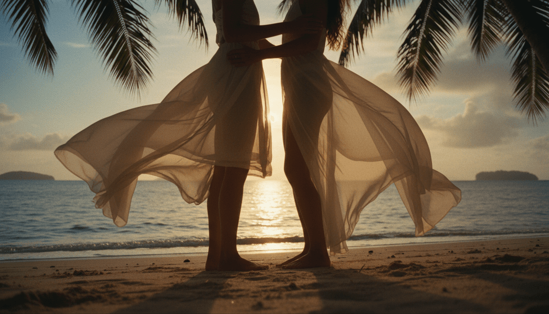 IA interpretando vibes tropicais de R&B dancehall para o videoclipe de 'Nights In The Sun'