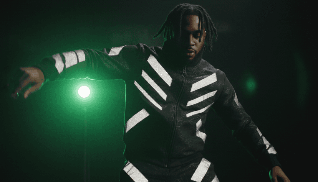 Ein finales, hochwertiges Musikvideobild von 'What We On (with Don Toliver)' mit freebeat.ai-Logo, das die Kreativität der Nutzer inspiriert.