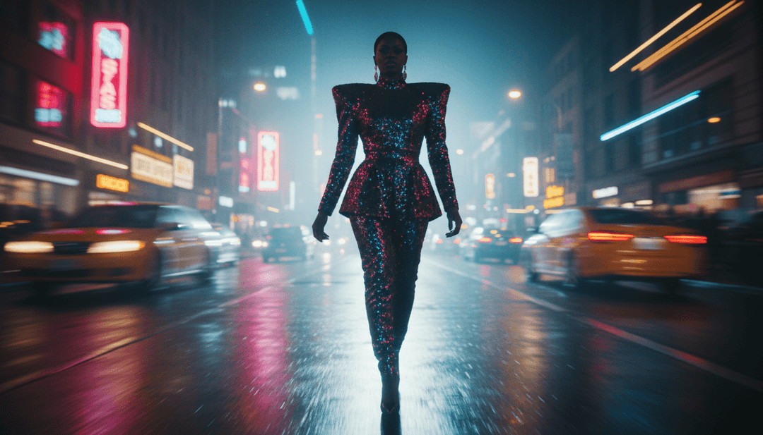 AI, Doja Cat के 'Gorgeous' गाने की संरचना, बीट्स और वोकल इन्फ्लेक्शन का विश्लेषण कर रहा है ताकि एक म्यूजिक वीडियो की अवधारणा तैयार की जा सके।