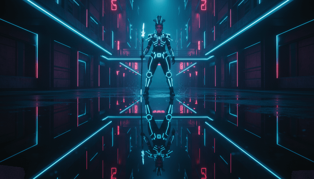 AI, Doja Cat के 'Gorgeous' डांस-पॉप और हिप-हॉप तत्वों से प्रेरित एक जीवंत, उच्च-ऊर्जा वाला म्यूजिक वीडियो दृश्य प्रस्तुत कर रहा है।