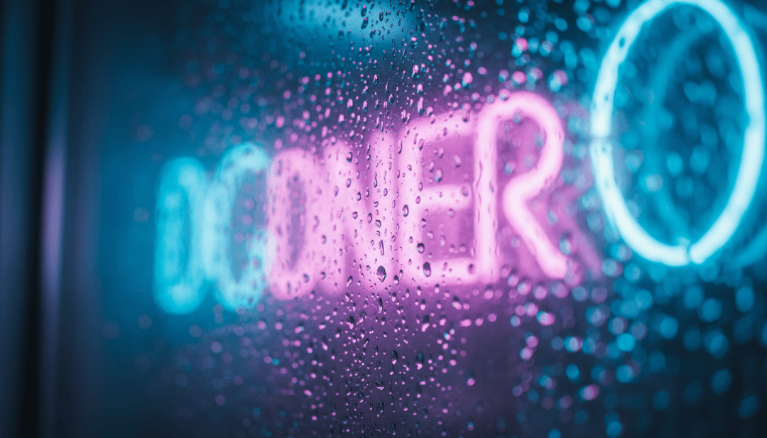 Montagem visual dinâmica para 'Tell Her', mostrando paisagens urbanas, expressões sinceras e padrões de luz rítmicos sincronizados com a batida R&B de Ella Mai.