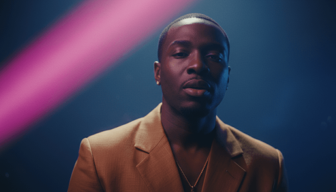 Eine benutzerfreundliche Oberfläche mit verschiedenen Anpassungsoptionen für ein KI-generiertes Musikvideo, die die kreative Kontrolle hervorhebt.