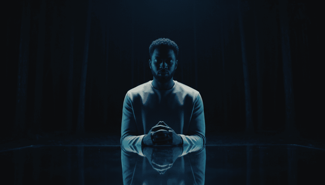 AI गॉस्पेल रेगे संगीत की व्याख्या कर रहा है, आध्यात्मिक यात्रा और जीवंत समुदाय को 'The Truth' by Road to Restoration, Fridayy के लिए दर्शा रहा है।