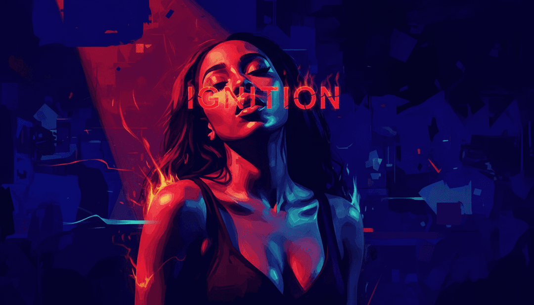 'Burning Blue' के लिए एक गतिशील AI संगीत वीडियो दृश्य, जिसमें Mariah the Scientist के बोल बारिश से भीगी शहर की सड़कों की पृष्ठभूमि के खिलाफ खूबसूरती से एनिमेटेड दिखाए गए हैं, जो गीत के R&B लय और मूड पर जोर देते हैं।