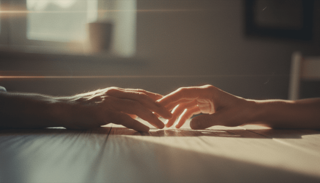 Visuales dinámicos y vibrantes que muestran un espacio retro-futurista pulsando con los ritmos de Toro y Moi's 'Our House', mostrando subtítulos gratuitos.