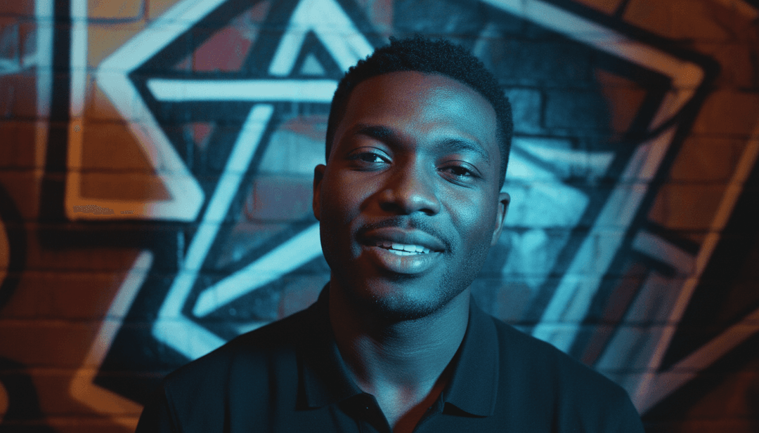 Video musicale generato dall'AI completato per 'I Win' di Masego in riproduzione su uno schermo, con il logo freebeat.ai ben visibile.