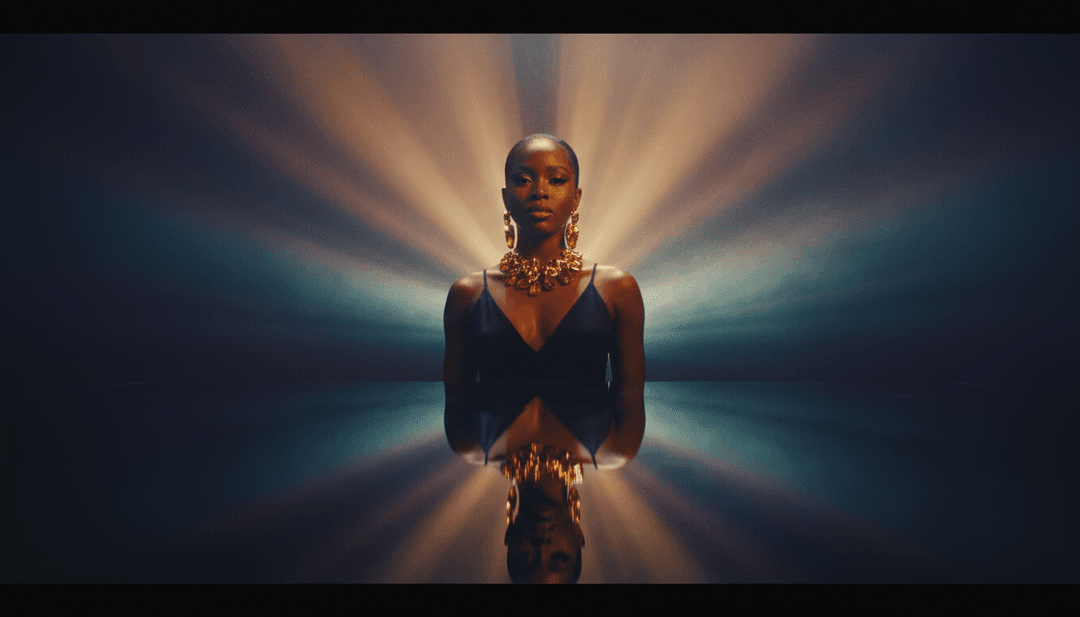 TylaのCHANELのオーディオ波形とジャンルタグ(アマピアノ、ダンスポップ、R&B)を分析するAI。