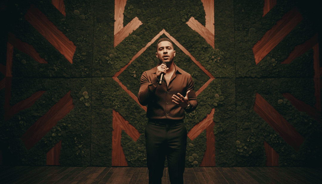 Usuario creando un video musical personalizado para 'NO HAY BREAK' usando la plataforma intuitiva de freebeat.ai.