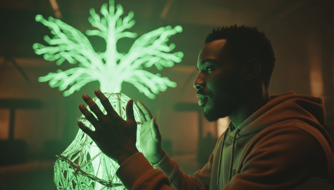 Benutzer bewundert ein fertiges, einzigartiges Musikvideo für Limoblaze's Esé, erstellt von freebeat.ai