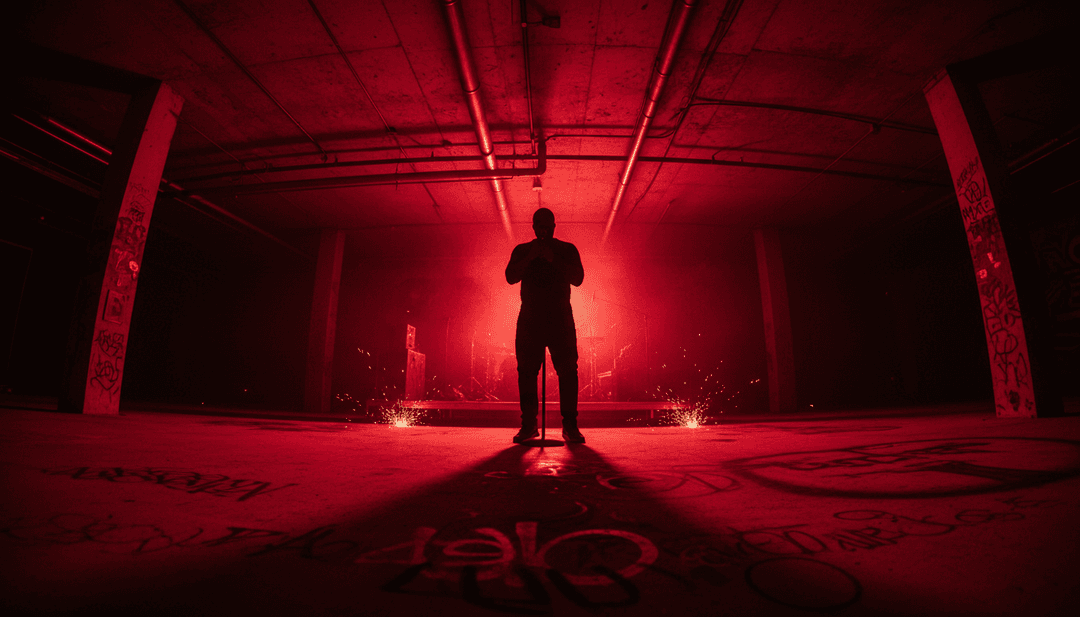 Bryson Tiller के 'I Need Her' के बोलों का एक जीवंत दृश्य प्रतिनिधित्व, एक सहज R&B सौंदर्यशास्त्र के साथ। गतिशील टेक्स्ट ओवरले प्रमुख वाक्यांशों को उजागर करते हैं, जो शहरी रात्रिकालीन दृश्यों और अंतरंग स्थानों के सिनेमाई दृश्यों में एकीकृत होते हैं।