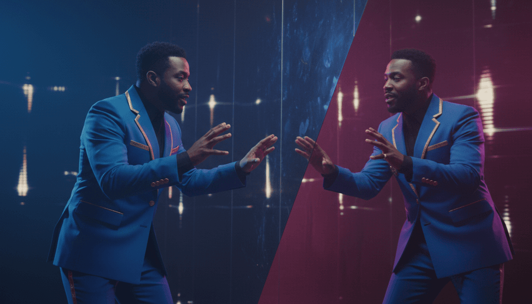 Dynamische Visuals, synchronisiert mit den Beats und Vocals von Don't Remind Me, präsentieren KI-generierte Stadtlandschaften und cineastische Effekte.