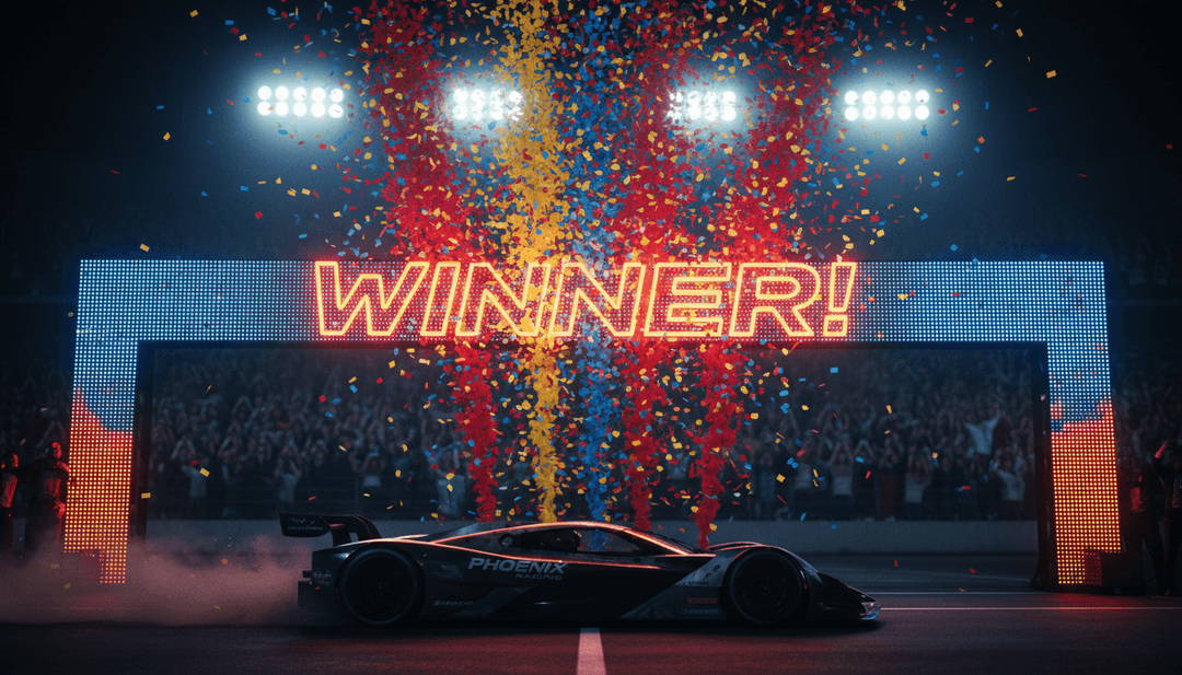 Lebendige, abstrakte Visuals, die Hip-Hop- und Trap-Musik widerspiegeln und KI-generierte Bewegungsgrafiken und Stadtlandschaften präsentieren.