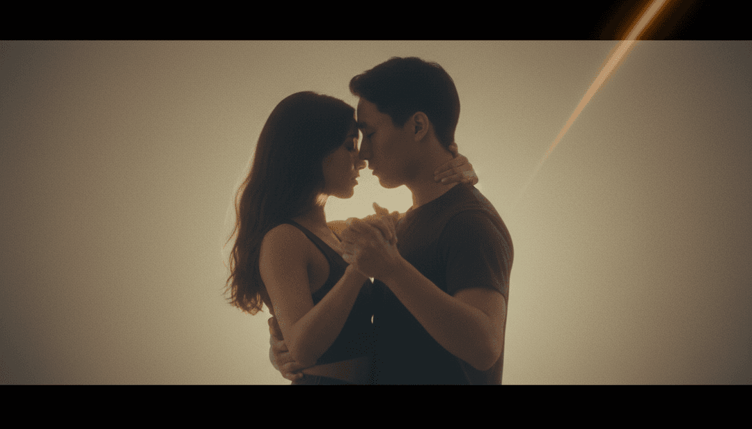 KI analysiert den Track 'Be My Lover (2023 Mix)', visualisiert Schallwellen und rhythmische Muster elektronischer Tanzmusik