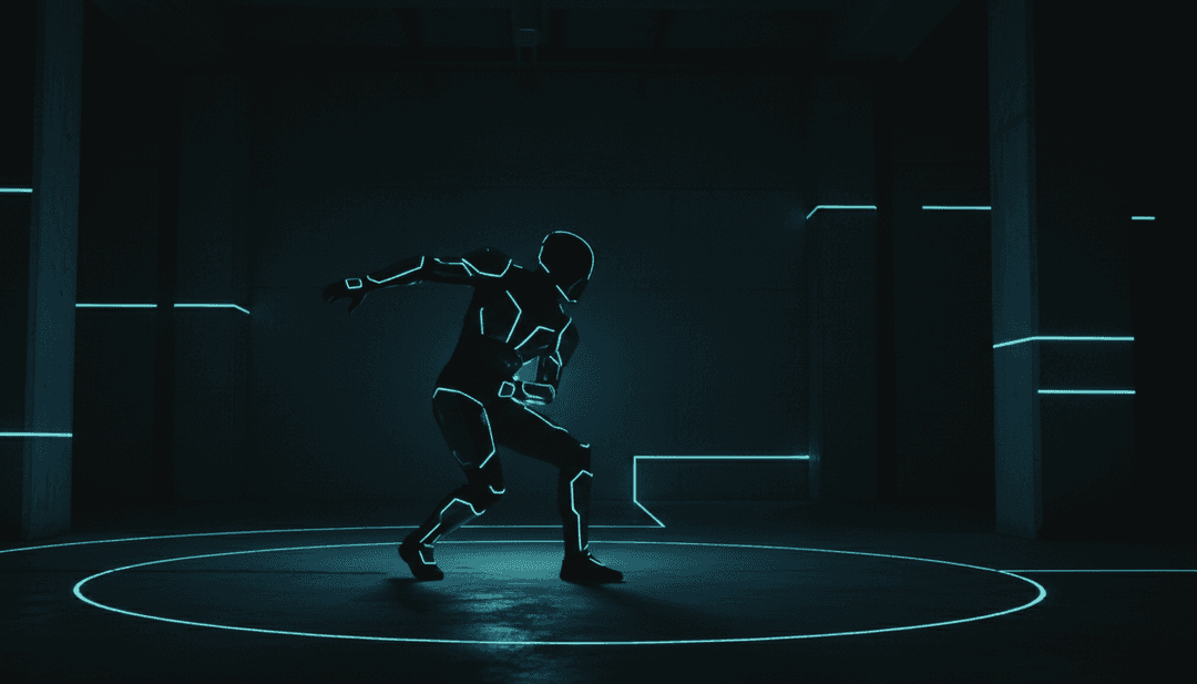 IA analisando ondas sonoras e notas musicais de 'The Less I Know The Better' para visualizar conceitos de dance music eletrônica.