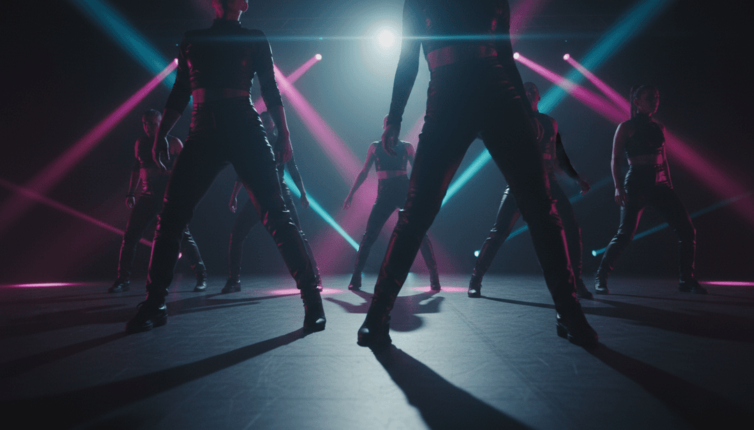 Benutzeroberfläche von freebeat.ai, die zeigt, wie ein Benutzer eine Audiodatei hochlädt und ein Musikvideo mit KI-Unterstützung anpasst.