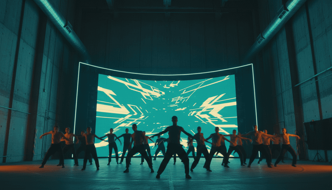 User creating an AI music video with freebeat.ai for a dance-pop track.