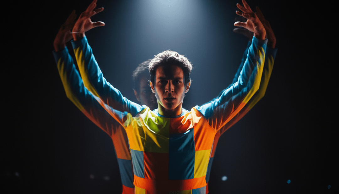 Ein fesselndes, energiegeladenes KI-generiertes Musikvideo zu Makeba - Ian Asher Remix wird auf einem Bildschirm abgespielt, mit verfügbaren Benutzersteuerungen.