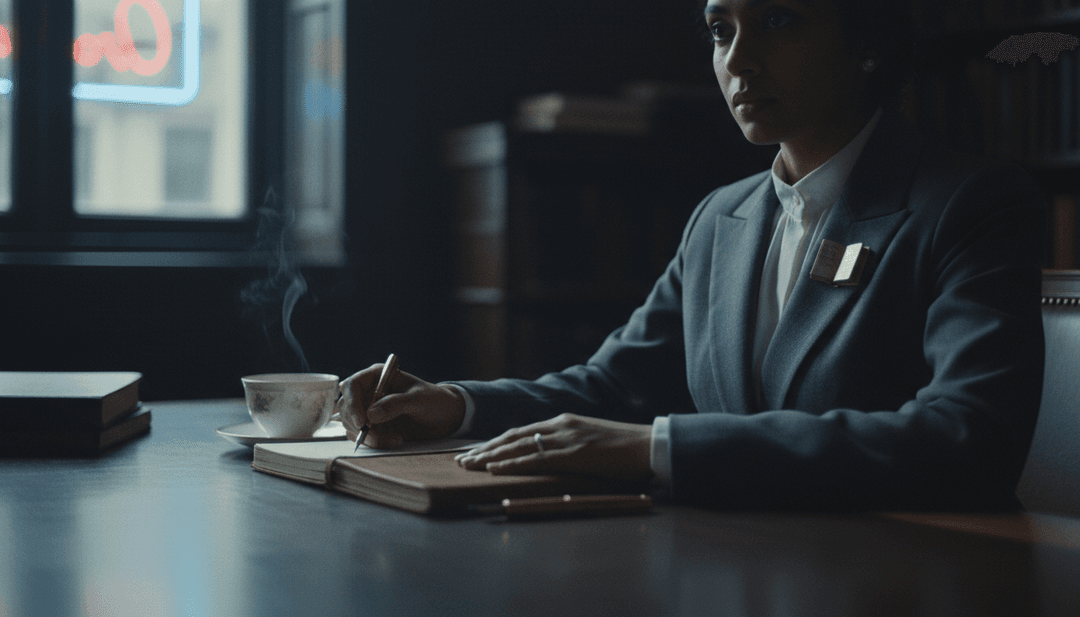 Abstract visual representation of deep hip-hop beats and lyrical flow interpreted by AI for 'Too Deep For The Outro'.