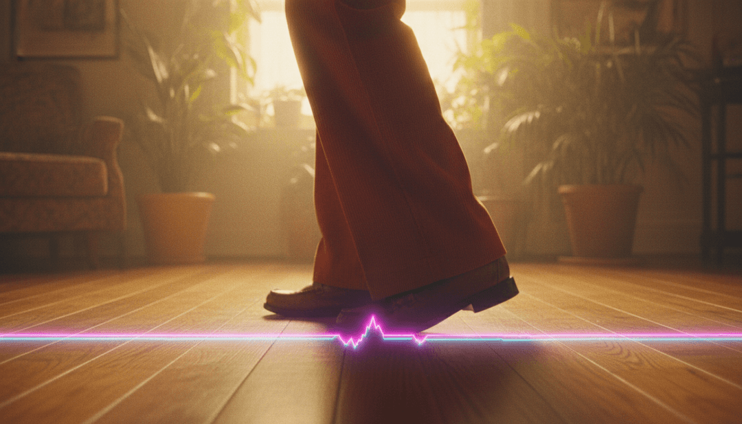 AI che analizza 'Love Will Make You Do Strange Things' di Franc Moody per visualizzare ritmi funk e disco.