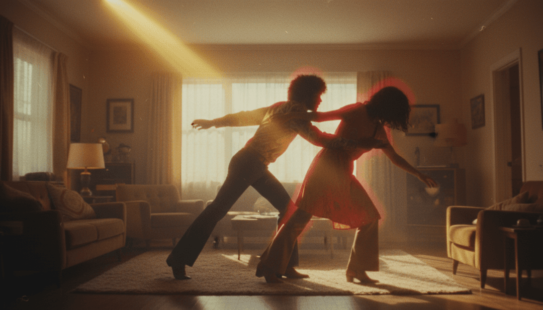 Video musicale generato dall'utente per Franc Moody, che mostra la creazione visiva finale basata su AI di freebeat.ai.