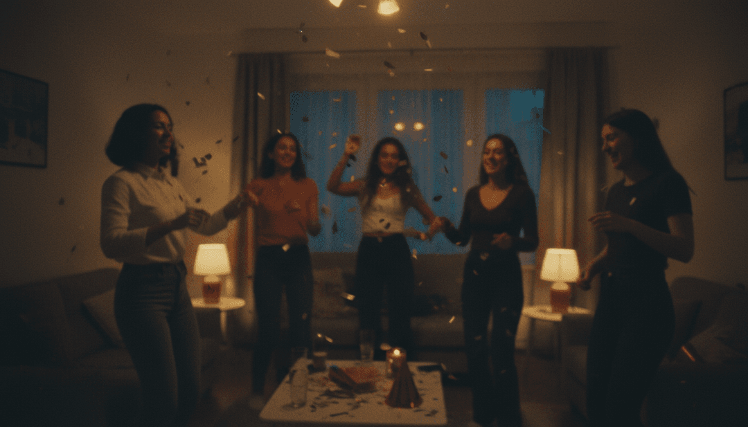 L'IA interprétant le cœur émotionnel et rythmique de « Santa Tell Me » d'Ariana Grande pour la narration visuelle.