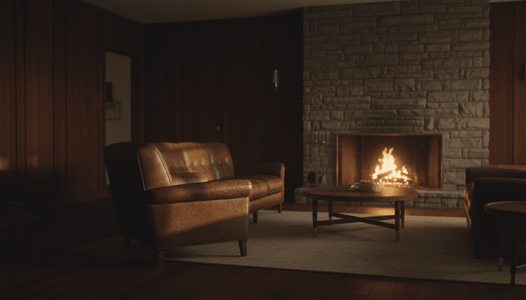 AI द्वारा उत्पन्न 'Let It Snow!' संगीत कवर के लिए सुरुचिपूर्ण हिमखंडों, जैज़ लाउंज के आंतरिक हिस्सों और उत्सव के माहौल की कल्पनाएं।