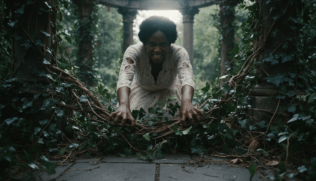 Usuario feliz creando su propio video musical con IA con freebeat.ai, inspirado en 'WHERE IS MY HUSBAND!' de RAYE, encarnando la libertad creativa.