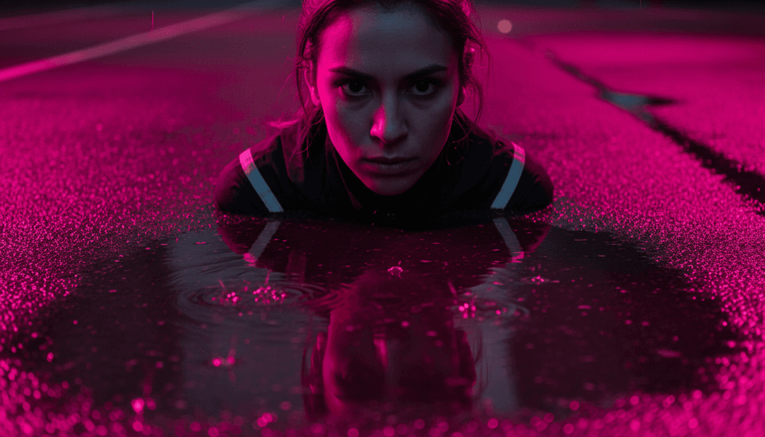 Scènes de clip musical dynamiques se synchronisant parfaitement avec la voix puissante et les rythmes trap complexes de Tate McRae.