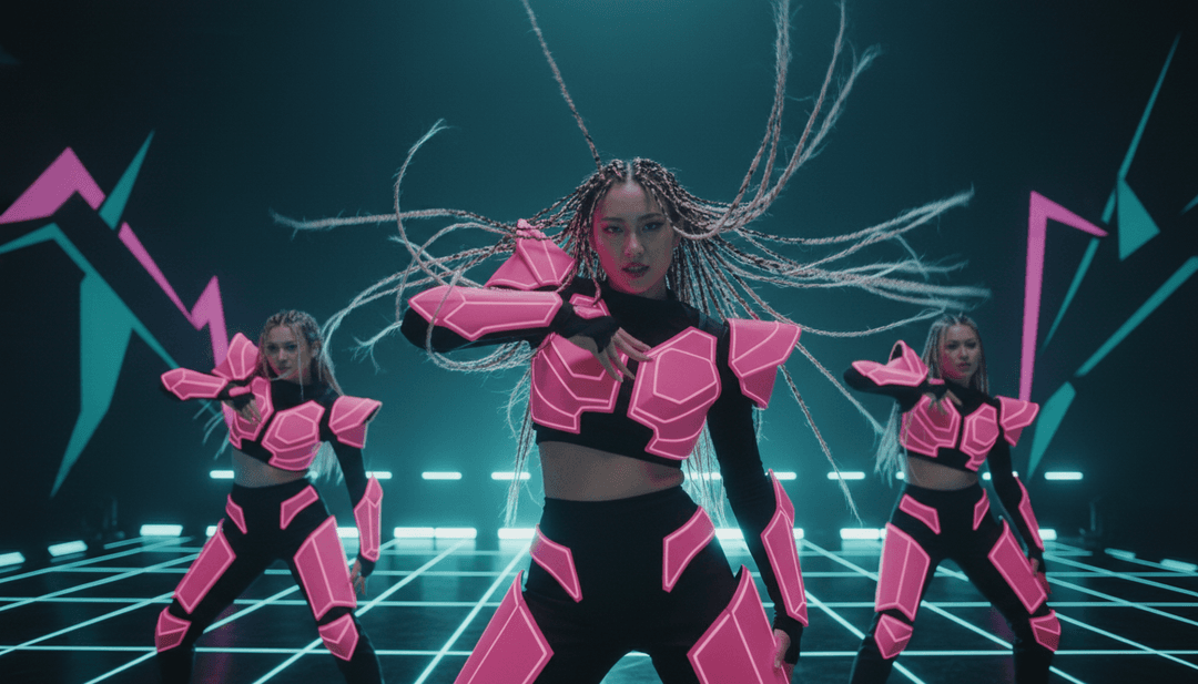 AI将多样化的音频元素转化为动态视觉场景,生成引人入胜的音乐封面。