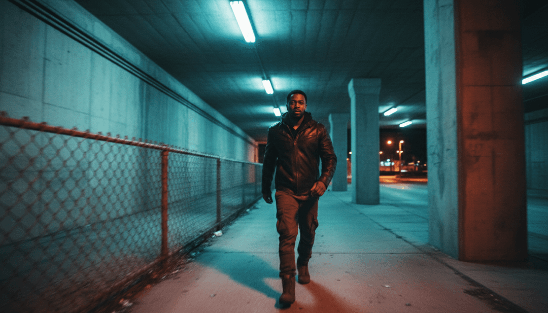 Interface utilisateur de Freebeat.ai affichant un vidéoclip généré pour 'From The Back', avec des options pour des sous-titres personnalisés et la génération de vidéos lyriques.