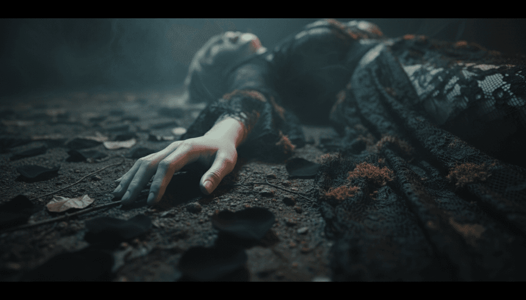 AI가 Lady Gaga의 'The Dead Dance'의 리듬 패턴과 드라마틱한 보컬 변화를 분석하여 어둡고 에너지가 넘치는 댄스팝 뮤직 비디오를 구상합니다.