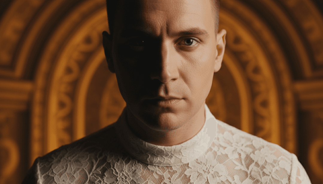 将 Benson Boone 的声音动态和原声吉他即兴演奏视觉转化为动态音乐视频序列,展示与音乐同步展开的场景