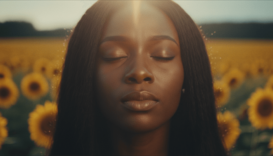 'Overwhelmed' AI 뮤직 비디오를 위해 피아노 음표가 소용돌이치는 영화 같은 시퀀스로 변하는 시각적 표현