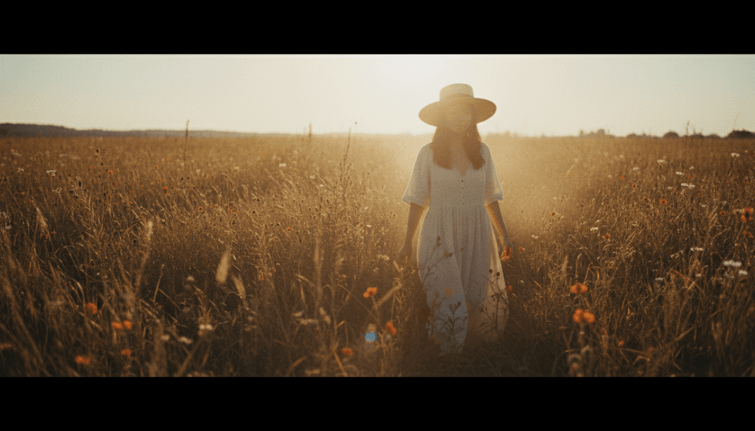 स्मृतियों के बनने का एक अमूर्त दृश्य प्रतिनिधित्व, जो Emma Beko के गीत के बोले गए शब्द और आत्मनिरीक्षण प्रकृति को दर्शाता है।