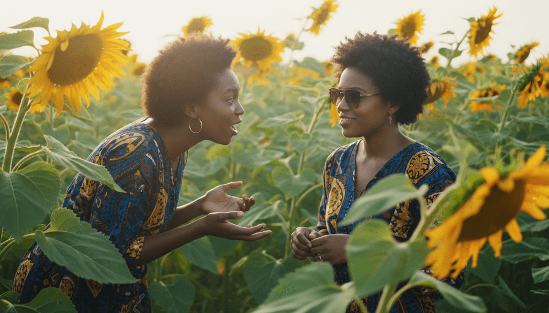 充满活力的 Soca 节奏和低音线抽象可视化为充满能量、流动的色彩和形状,代表着 'Carnival Friend' 的核心精髓。