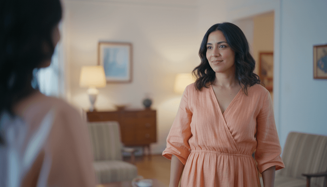 動態視覺化工具顯示抽象形狀和顏色隨著 Franc Moody 的「Love Will Make You Do Strange Things」的節奏移動,由 AI 生成。