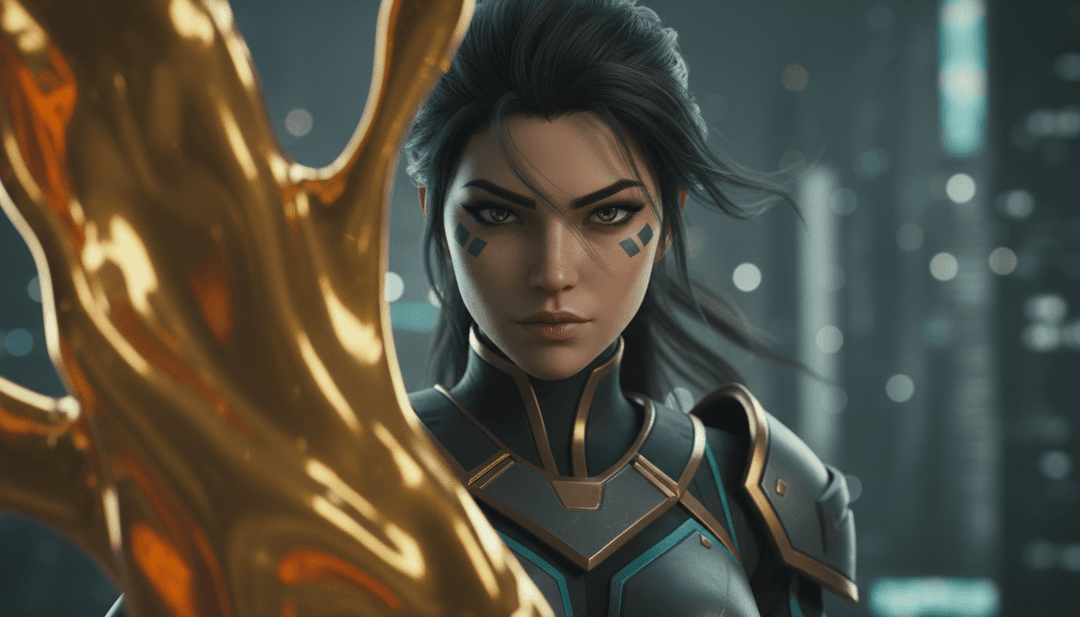 Utilisateur interagissant avec l'interface de freebeat.ai, créant son propre clip vidéo unique pour 'Golden' ou toute autre chanson, avec des options de génération de vidéos lyriques et de conversion MP3 en MP4, positionné comme un générateur de clips vidéo de premier plan.