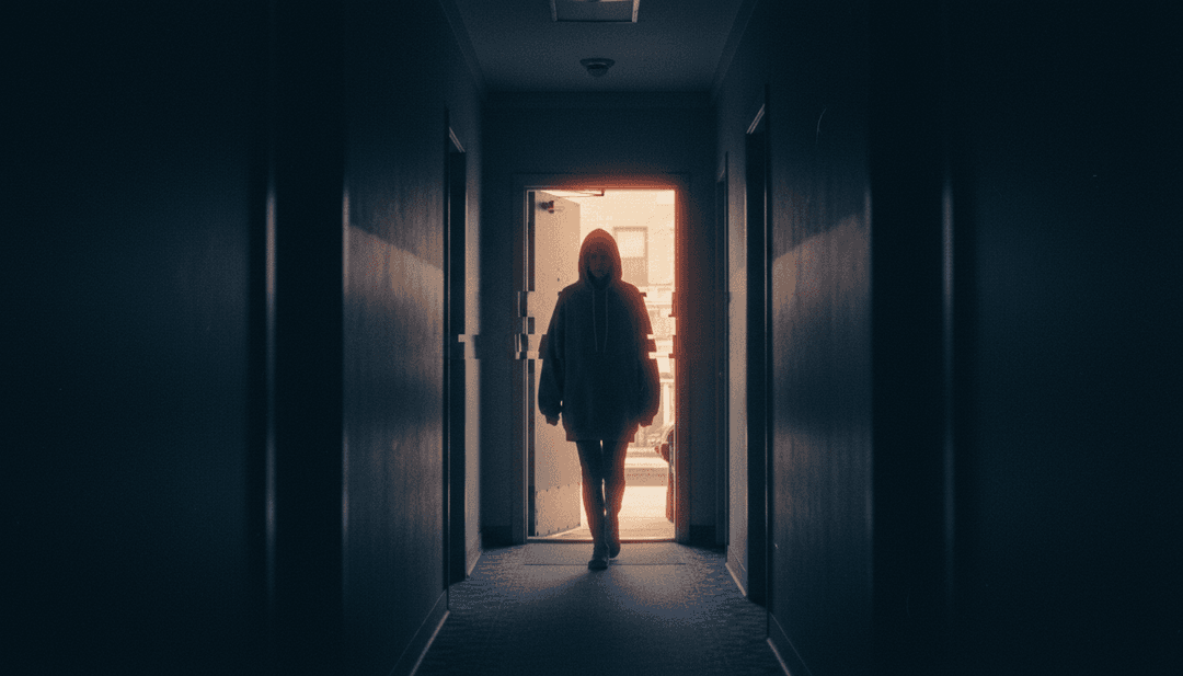 Uma representação digital das ondas de áudio de 'SNAP' se transformando em cenas visuais dinâmicas, mostrando a conversão de MP3 para MP4.