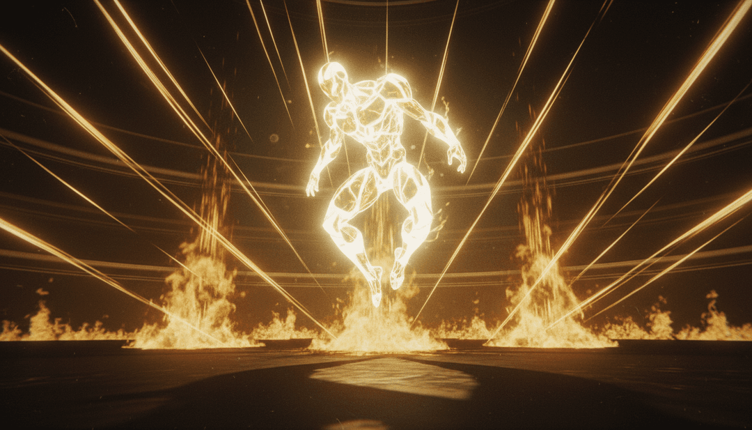 Usuario interactuando con la interfaz de freebeat.ai, personalizando sin esfuerzo un video musical para '炎' con varios temas visuales y efectos, impulsado por IA.