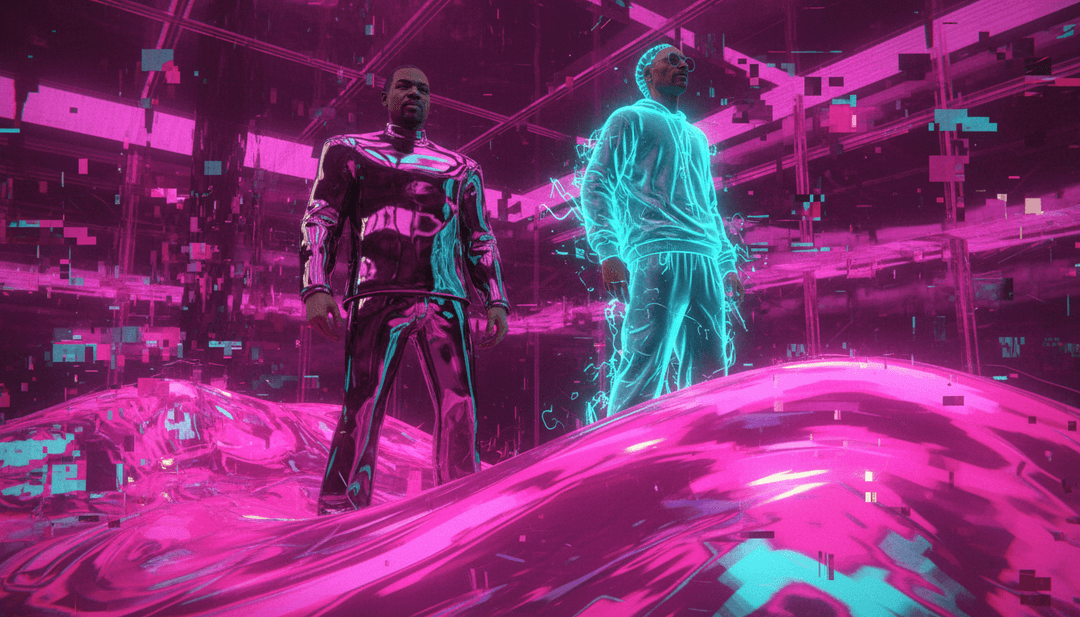 클래식 로우라이더, 도시 풍경, 그리고 아티스트들의 페르소나를 특징으로 하는 역동적인 장면을 통해 Still D.R.E.의 상징적인 비트와 가사를 시각화합니다.