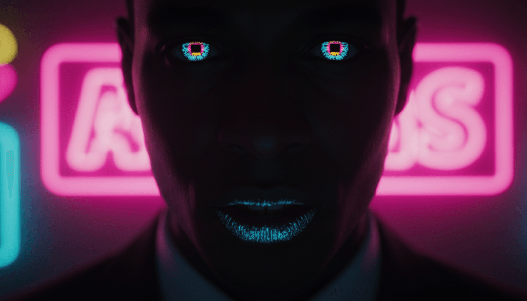 ユーザーがfreebeat.aiと対話し、Frank Oceanに触発された自身の曲のためにユニークなミュージックビデオを作成している様子。