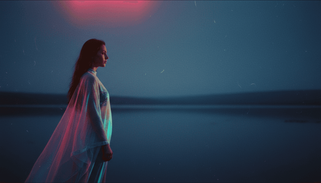 AI, Taylor Swift के 'Opalite' की सिंथ-पॉप धुनों और इंडी पॉप गीतों का विश्लेषण कर रहा है, भावनाओं को एक विज़ुअल स्टोरीबोर्ड में बदल रहा है।