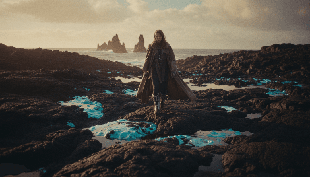 Taylor Swift के 'Opalite' की धुन के साथ सिंक्रनाइज़ किए गए दृश्य, AI द्वारा बनाई गई गतिशील ट्रांजीशन और गीतात्मक व्याख्याओं का प्रदर्शन।