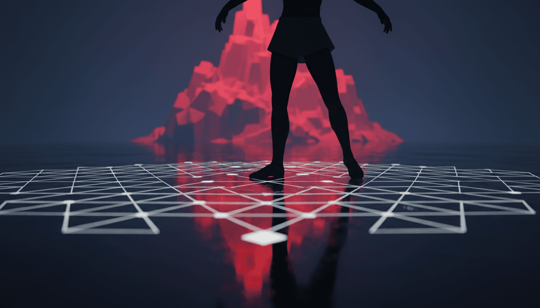 एआई एल्गोरिदम संगीत नोट्स और उत्सवपूर्ण इमेजरी का विश्लेषण करते हुए, The Ronettes के 'Sleigh Ride' के लिए एक सर्दियों के वंडरलैंड की कल्पना कर रहे हैं।