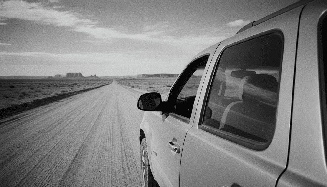 Représentation visuelle abstraite d'ondes sonores se transformant en paysages sereins et gros plans intimes, inspirée par le rythme R&B de 'YUKON', avec du texte et des légendes dynamiques.