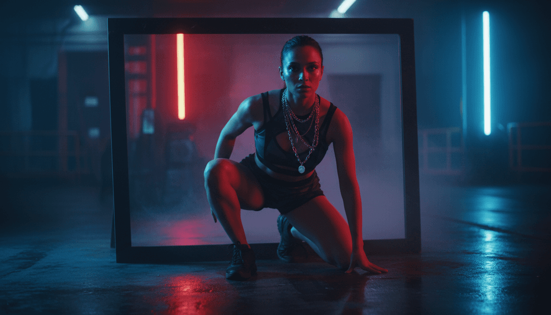 Visuels fluides et lumineux se transformant de paysages urbains en décors intérieurs intimes, synchronisés avec les rythmes électroniques et les nuances vocales de 'TRYING ON SHOES'.