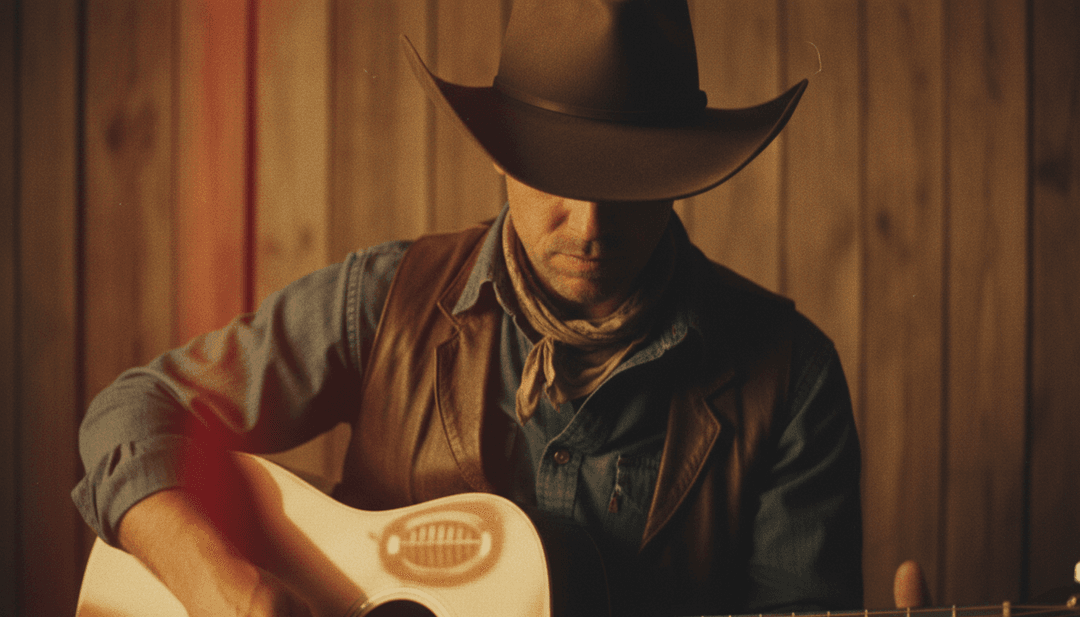 시각적 생성을 위해 컨트리 음악 가사와 테마를 분석하는 AI 알고리즘으로, 시골 풍경과 감성적인 스토리텔링을 묘사합니다.