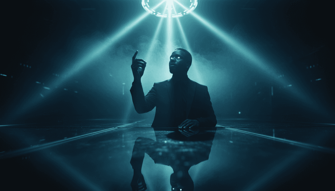 Eine KI-Oberfläche, die komplexe Audiowellenformen und lyrische Themen von "Shot Callin" von YoungBoy Never Broke Again analysiert und die ursprüngliche Interpretation des Songs symbolisiert.