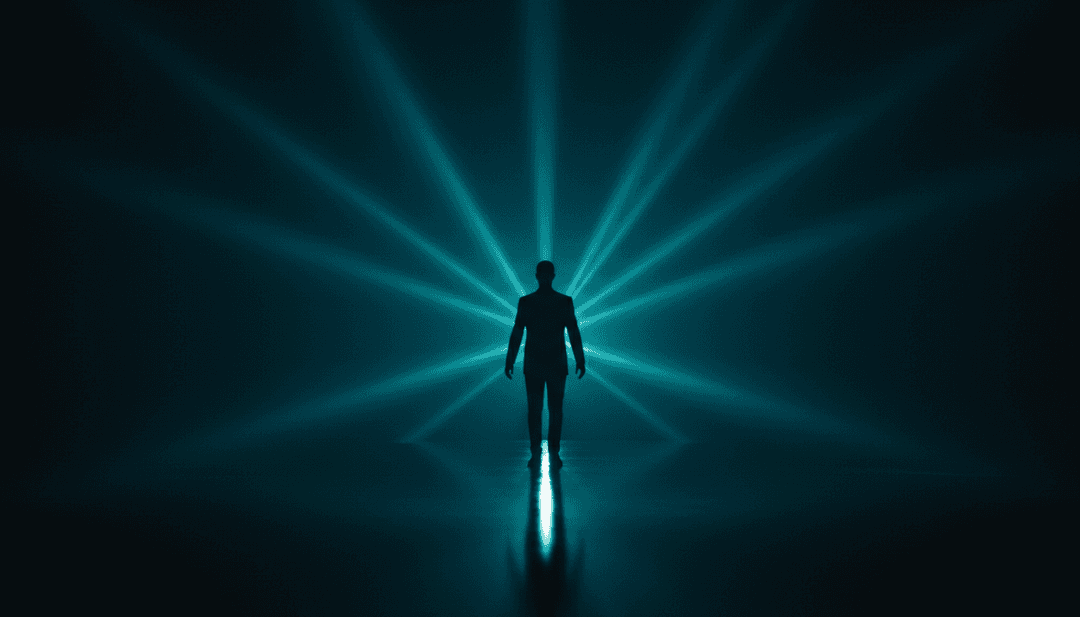 हिप-हॉप और ट्रैप ध्वनि तरंगों का अमूर्त दृश्य प्रतिनिधित्व गतिशील दृश्य अवधारणाओं में बदल रहा है, जो 'What You Is' की कच्ची ऊर्जा को दर्शाता है।